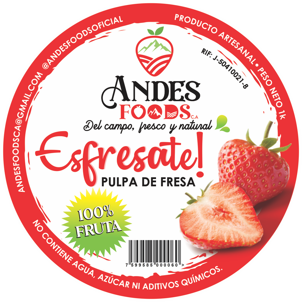 Pulpa de fresa