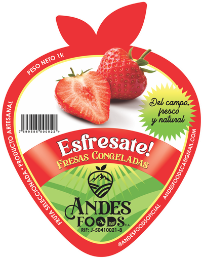 Fresas congeladas