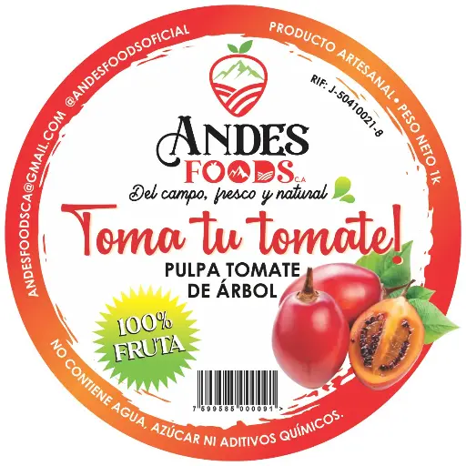Pulpa de tomate de árbol